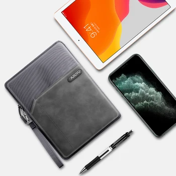 Univerzálna Mäkká Podšívka Vrecko na zips, Vrecko Na povrchu ísť 2 Kartu Lenovo M10 Plus Samsung Galaxy Huawei MediaPad iPad 9.7 Prípad Tabletu