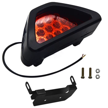 Univerzálne Motocyklové LED zadné Svetlo Motocyklové Zadné Lampy špz Svetlo s Držiakom Zase Signál Brzdové Svetlo