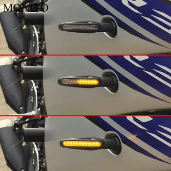 Univerzálne Motocyklové LED Zase Signálu, Svetelný Indikátor Amber Flasher Lampa Pre Suzuki gsf 1250 650 gsxr 1000 1100 400 600 750