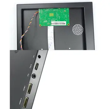 Univerzálny kompatibilný Kovové zliatiny prípade + 2 HDMI EDP Radič rada pre 13.3