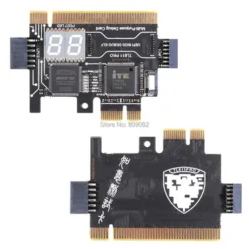 Univerzálny Notebook a PC PCI PCI-E slot karty mini PCI-E LPC doske Diagnostický Test Analyzer Tester Debug Karty pre Notebook Ploche