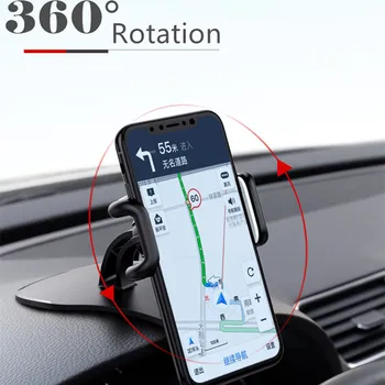 Univerzálny Panel Auto, Telefón Držiak Easy Clip Mount Stojan GPS Displeja Držiak Držiak do Vozidla Podporu Pre iPhone 8 X Samsung Xiao