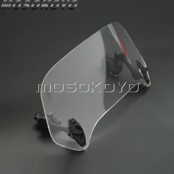 Univerzálny Pridať Na Nastaviteľné Turné Displej Variabilné Čelné sklo Spojler Stierače čelného skla Rozšírenie pre Yamaha XJ6 FZ-09 FZ1 MT09