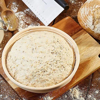 UPORS Ratan Chlieb Korektúry Kôš Prírodné Oválne Ratan Wicker Cesto Kvasenie Sourdough Banneton Chlieb Košík