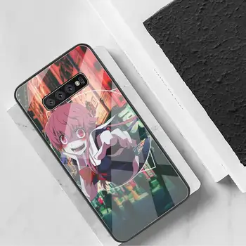 USAKPGRT Krvavé Anime Budúcnosti Diár čierny Telefón Prípade Trupu Tvrdeného Skla Pre Samsung S20 Plus S7 S8 S9 S10 Plus Poznámka 8 9 10 Plus