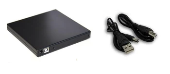 USB 2.0 Externých Slim DVD pre Toshiba, panasonic xiao(MI) MSI LG Fujitsu 8X DVD RW DL 24X CD-R Horák Čierna