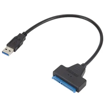 USB 3.0 PRE SATA Adaptér Sata Na USB 3.0 Kábel Až 6 gb / S, Podpora 2.5 Palcov Externý HDD SSD Pevný Disk 22 Pin Sata III Kábel