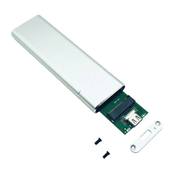 USB 3.1 M. 2 NGFF SSD Mobile Pevného Disku Box Karty Adaptéra Vonkajšieho Krytu Prípade za m2 SATA SSD USB 3.1 2230/2242/2260/2280 M2