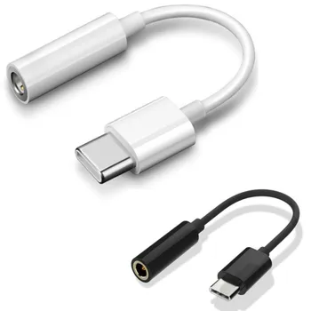 USB 3.1 Typ C Slúchadlá Adaptér do 3.5 mm Jack pre Slúchadlá Audio Konverzie pre Slúchadlá Konektor Covertor Adaptér pre Typ-C typec Smartph