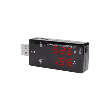 USB Aktuálne Voltmeter Tester 4-30V 3A Digitálny Voltmeter Ammeter Auto Napätie Meter Detektor Monitor Napájania Banka Nabíjačku Detektor