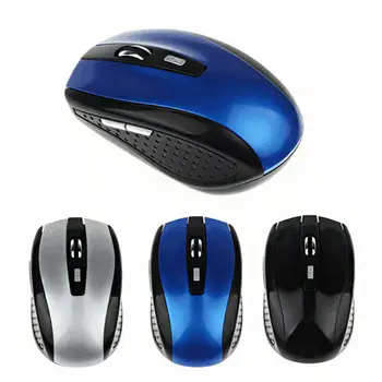USB Bezdrôtová Myš, 1600DPI Nastaviteľné Prijímač Optická Počítačová Myš 2,4 GHz, Ergonomické Myši Pre PC, Notebook Mouse
