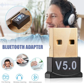 USB Bluetooth 5.0 Adaptér pre PC, Notebook, windows ® xp/Vista7/8/10 Bluetooth Headset Myši, Klávesnice Reproduktor SGA998