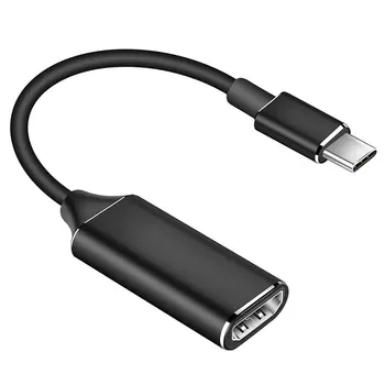 USB C do DisplayPort 4K@60HZ, Adaptér Typ-C (Thunderbolt 3) k DP Kábel pre PC, Počítač, TV Zobraziť Telefón