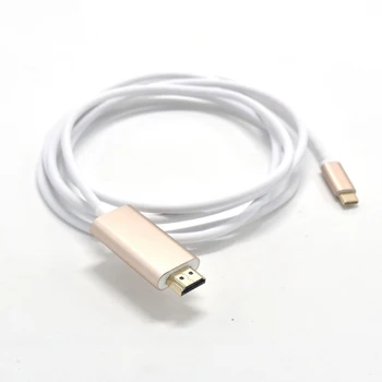 USB C, HDMI Kábel 4K Typu C, HDMI Thunderbolt3 Converter pre MacBook Huawei Mate 30 USB-C HDMI Adaptér USB Typu C, HDMI