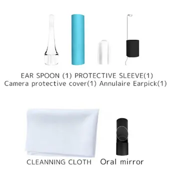 USB HD Ucho Cleaning Tool Multifunkčné Ucho Lyžica S Mini Kamera Ucho Čistiace Pero Ucho Čistenie Endoskopu