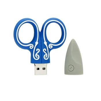 USB kľúč 256 GB kl ' úč 128 GB USB Flash Disk 64 GB Cartoon na Mieru Šijací Stroj Nožnice Pen Drive) 8GB, 16GB USB2.0 Pamäť Disku