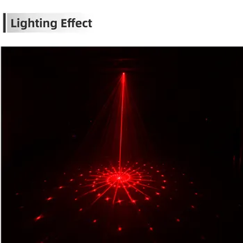 Usb Laserové Svetlo Projektora Disco Svetlá Strana Fáze Svetlo Soundlights Projektor Nový Rok 60 v 1 LED Svetlo Pohyblivé Hlavy Lampy