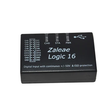 USB Logika Analyzer Multi Systém Kompatibilný Oficiálna Verzia Vzorkovacia frekvencia 100 MHz, 16 Kanálov Na RAMENO pomocou fpga