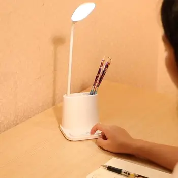 USB Nabíjateľné LED Stolná Lampa Dotyk Stmievanie Úprava Tabuľky Čítanie pre Deti Deti Čítanie Štúdia Posteli Spálňa Obývacia Izba