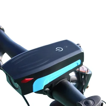 USB Nabíjateľné Nepremokavé Inteligentný Senzor Reproduktor Osvetlenie Vonkajšie Jazda na Horských Bicykloch Dotyk Horn Svetlometov