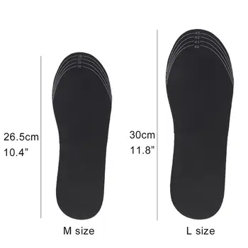 USB Vyhrievané Obuvi Vložky Nohy Teplé Ponožky, Podložku Mat Elektricky Vykurovacej Vložky Umývateľný Teplou Termálnou Vložky Unisex WJ014