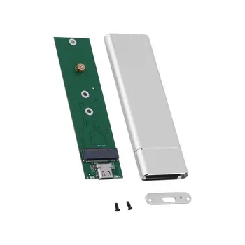 USB3.1 Typ-C na M. 2 M Key PCIE SSD Box ssd (Solid State Drive Bývanie Prípade 10Gbps M2 SSD 2280 Pevného Disku na Kryte