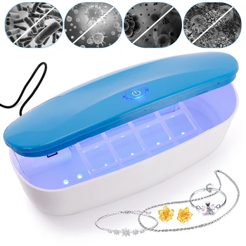 UV Sterilizátor Box na Nechty Nástroje Príslušenstvo Dezinfekcia Sterilizátor USB Nail Art Zariadenia Stroj pre Profesionálne Manikúra Nástroj