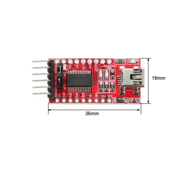 Uxcell FTDI FT232RL Mini USB TTL Converter, Sériové Adaptér Modul pre Arduino