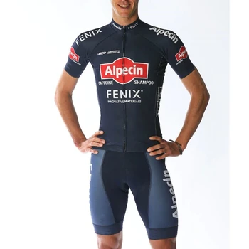 V lete roku 2020 Alpecin FENIX pánske krátke rukáv pro team racing cycing šampión skinsuit pro gél pad ciclismo jumpsuit tri farby