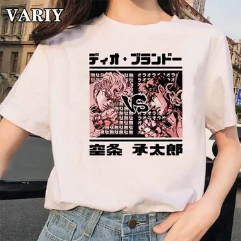 V pohode Žien T shirt radu jojo Bizarné Graphic Tee Tlač Dobrodružstvo v Pohode Japonské Anime Štýl tričko Soft Plus Veľkosť košele pre ženy Top