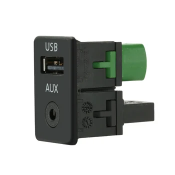 V zámorí zásob Auto Štýl Audio Vedi USB, AUX Kábel Prepínače Konektor na VW Passat B6 B7 CC POLO, Touran Facelift