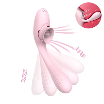Vaginálne Sania Vibrátor 10 Rýchlostiach Vibrovanie Orálny Sex Sacie Stimulátor Klitorisu Ženská Masturbácia, Erotické, Sexuálne Hračky pre Ženy
