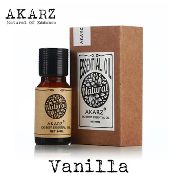 Vanilka esenciálny olej AKARZ značky prírodných Oiliness Kozmetika Sviečka Mydlo Vône, Takže DIY odorant suroviny olej Vanilka