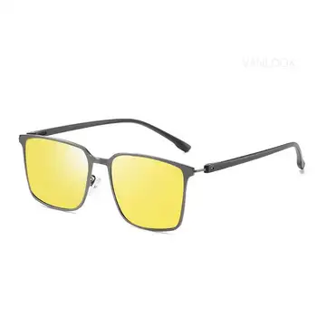 VANLOOK Nočné Videnie slnečné Okuliare UV400 Ochrana Polarizované Pre Mužov Jazdy 2020 Trendy Veľký Rám Ženy Slnečné Okuliare
