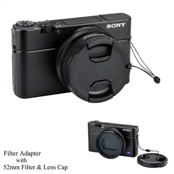Variabilný ND Filter ŽÚ2-400 Neutrálne & Adaptér krúžok kryt objektívu keeper pre Sony RX100 Mark VII VI V, VA IV III II I Kamery