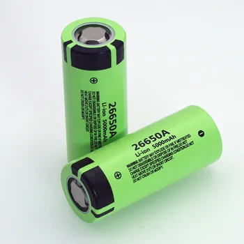 VariCore 26650A Li-ion Batéria, 3,7 V 5000mA Nabíjateľné batérie Discharger 20A batérie pre baterku, E-nástroje batérie
