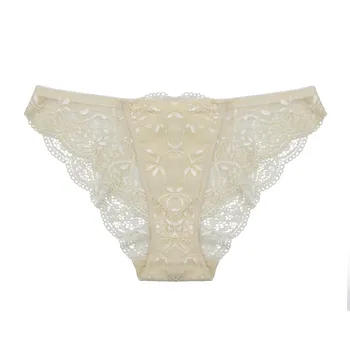 Varsbaby sexy low-rise nohavičky kvetinová čipka bielizeň priedušná výšivky nohavičky S M L XL pre ženy