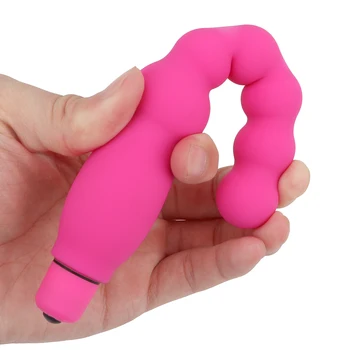VATINE 10 Rýchlosti Análne Korálky Bullet Vibrátor Silikónový Análny Plug G-bod Stimulátor Sexuálne Hračky pre Ženy Muž