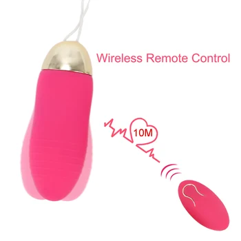 VATINE 10 Rýchlosť Stimulátor Klitorisu Sexuálne Hračky pre Ženy Vibračné Vajíčko Silný Bullet Vibrátor Diaľkové Ovládanie G-Spot Masér
