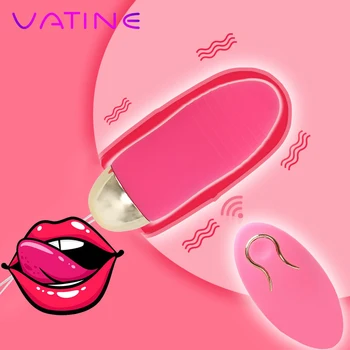 VATINE 10 Rýchlosť Stimulátor Klitorisu Sexuálne Hračky pre Ženy Vibračné Vajíčko Silný Bullet Vibrátor Diaľkové Ovládanie G-Spot Masér
