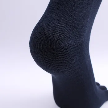 Veridical 5 Párov/Veľa Bavlna Pánske Ponožky S Prstami Solid Business Priedušná Značky Päť Prstov Ponožky Pánske Šaty Ponožky Veľkoobchod
