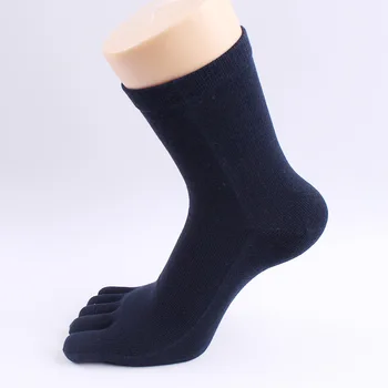 Veridical 5 Párov/Veľa Bavlna Pánske Ponožky S Prstami Solid Business Priedušná Značky Päť Prstov Ponožky Pánske Šaty Ponožky Veľkoobchod