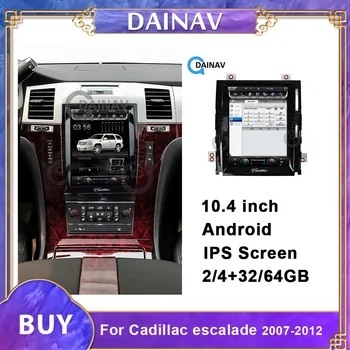 Vertikálne obrazovka autorádia GPS Navigácia-Cadillac escalade 2007-2012 Auto Multimediálne DVD Prehrávač podpora DVR/GPS/WIFI