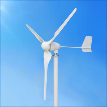 Veternej Energie Turbínou, 800W 24V 48V Na Grid Systém Vietor Generátor S 1KW Invertor