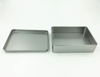 Veľkosť: 125x95x30mm darček metal box tin prípade darčekové karty tin box jewel case rakve box