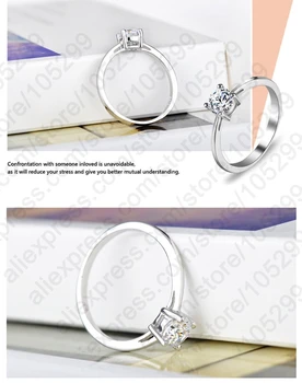 Veľká Podpora Hot Predaj Super Lesklé Cubic Zirconia 925 Sterling Silver Prstene Pre Ženy Šperky Veľkoobchodné Ceny
