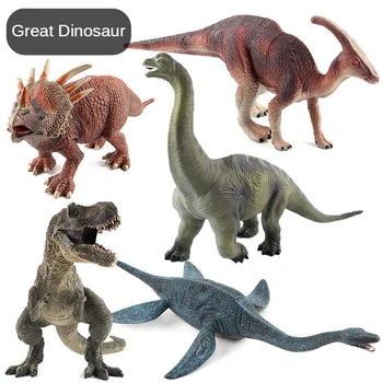Veľká Veľkosť Hračka Dinosaur Plastové Gorila Hračky Dinosaurov Model Brachiosaurus Plesiosaur Akčné Figúrky Deti Chlapec, Darček, Doprava Zdarma