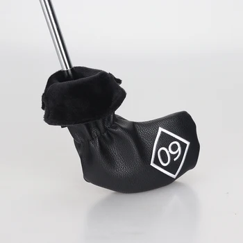 Veľké Zuby Jeden Golfové Wedge Železa Hlavy Pokrýva Golf Club Sa Vzťahuje Dlhá Ponožka Black Diamond