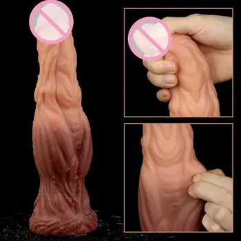 Veľký Penis Análny Plug Ženská Masturbácia Dildo Mäkké Realistický Penis Obrovský Dick G-spot Masturbator Zadok Plug prísavky Dildo