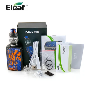 Veľký výpredaj! Pôvodné Eleaf iStick MIX Auta s ELLO POP Rozprašovač 160W HW-M2 HW-N2-Coil, Elektronická cigareta vape auta